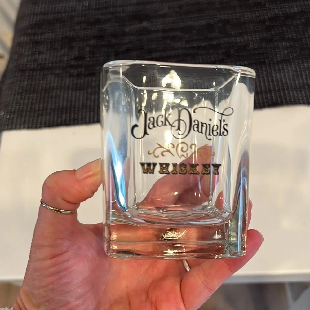 Vintage Jack Daniel's Whiskey Tumbler square set of 6